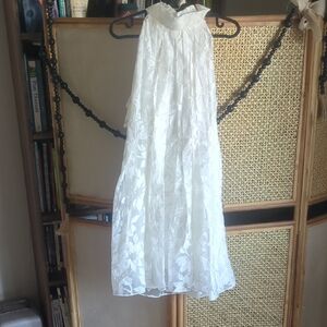 Entro White Floral Wedding Dress